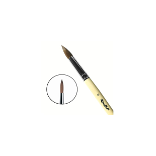 Колонок круглый Roubloff "1052" №12 длинная ручка с лаковым покрытием