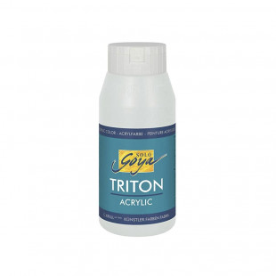 Краска акриловая Solo Goya "Triton" №29 Серебро, 750мл.