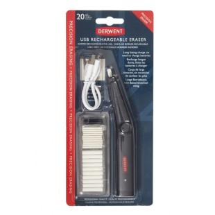 Ластик электрический "Derwent" с зарядкой USB (2305810)