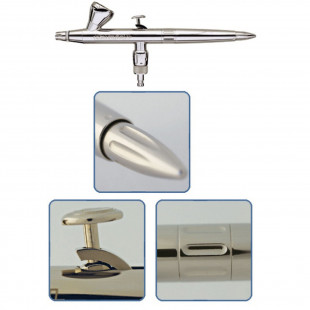 Аэрограф Harder & Steenbeck "Evolution Silverline" 0.2мм/0.4мм (126003)