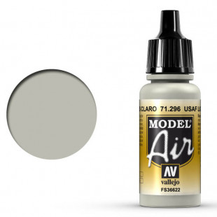 Краска для аэрографии "Model Air" цвет 71.296 (USAAF Light Gray)
