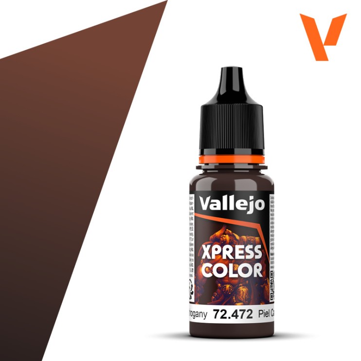 Акрил Vallejo "XPress Color" 72.472 Mahogany, 18мл для моделизма