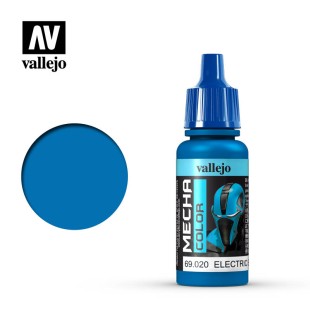 Краска для сборных моделей Vallejo "Mecha Color" 69.020 (Electric Blue)
