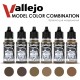 Набор красок для моделизма Vallejo
