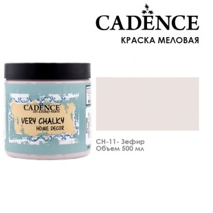 Краска меловая акриловая Cadence "Very Chalky" 500 мл №CH-11 зефир