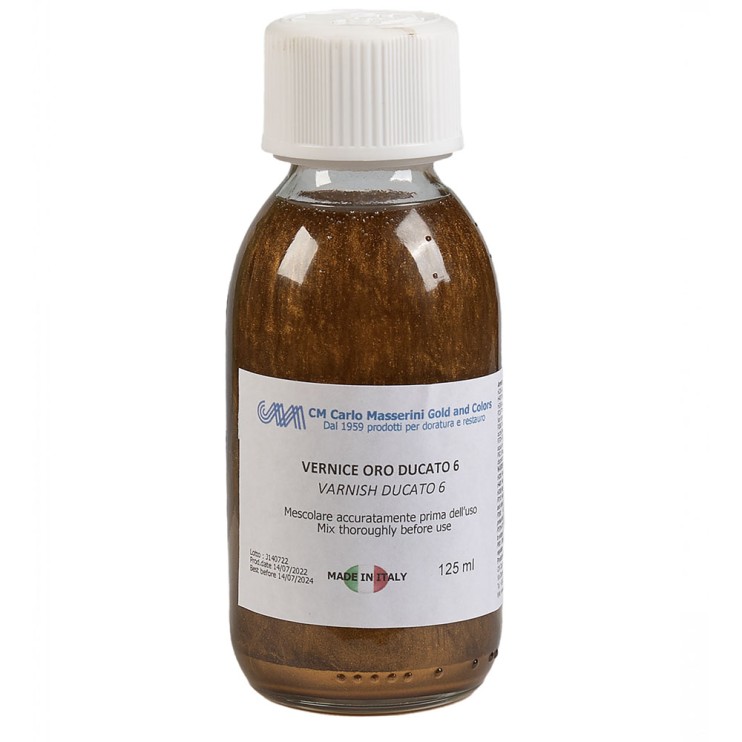 Жидкая бронза "Masserini" золото дукат 6, 125мл (водная)