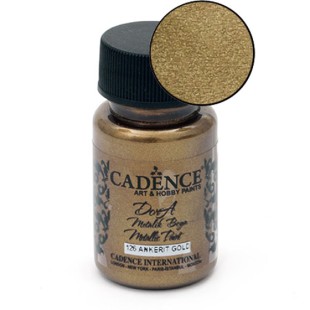 Краска акриловая Cadence "Dora Metallic Paint" 50мл №126 анкерит