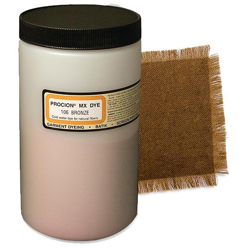 Краситель порошковый Jacquard "Procion MX Dye" 106 Bronze (Бронза), 450г