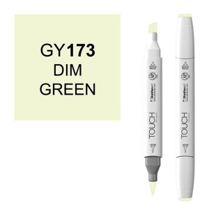 Маркер Touch Twin "Brush" цвет GY173 (зеленый тусклый)