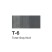 Спиртовые чернила Copic "INK" T6 Toner Grey #6 (12мл)