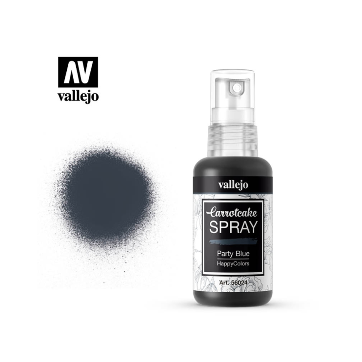 Краска для скрапбукинга Vallejo "CarrotCake" 56.024 Party Blue /спрей