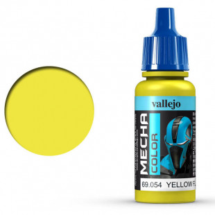 Краска для сборных моделей Vallejo "Mecha Color" 69.054 Yellow Fluorescent