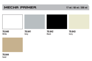 Грунт акриловый Mecha Primer 70.643 Ivory, 17мл.