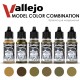 Набор красок для моделизма Vallejo