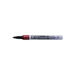 Маркер лаковый Sakura "Pen-Touch" 1мм /красный