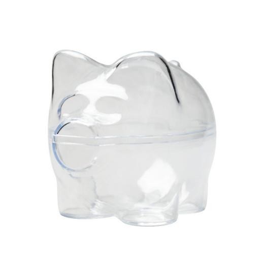 Поросенок-копилка пластик 9см без подвеса (Schiller)