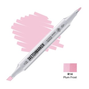 Маркер двусторонний Sketchmarker "Classic" R14 Морозная слива