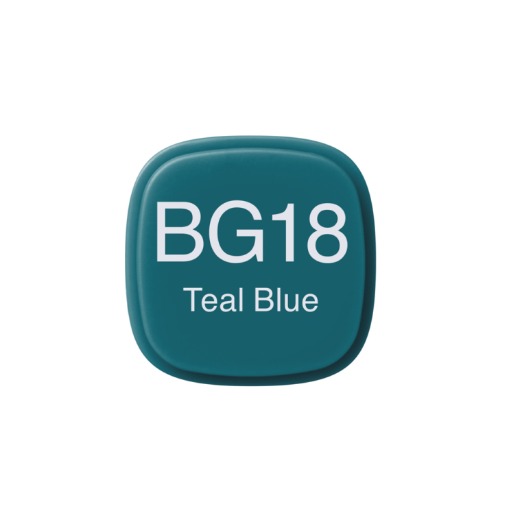 Маркер спиртовой COPIC "Classic" BG18 Teal Blue