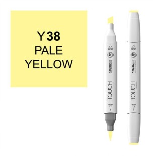 Маркер Touch Twin "Brush" цвет Y38 (pale yellow)