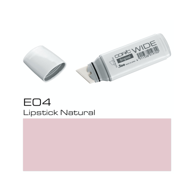 Маркер широкий Copic "Wide" E04 Lipstick Natural