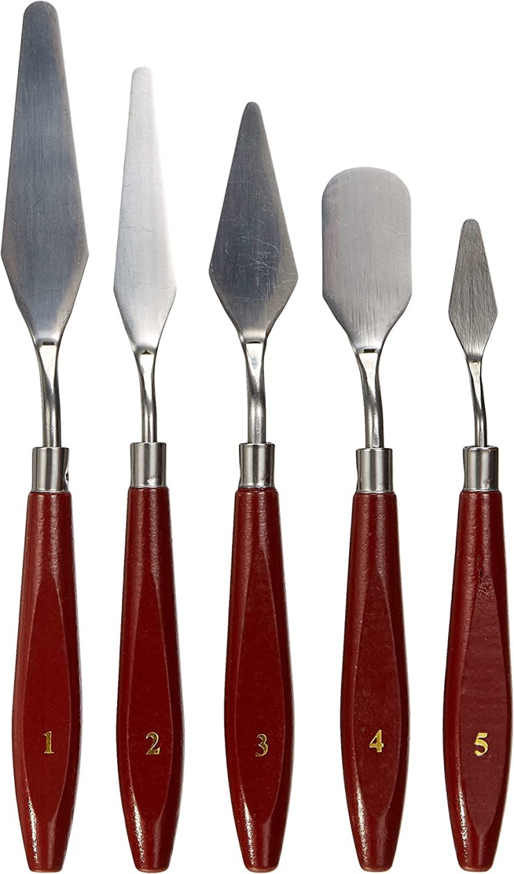 Набор мастихинов "Kreul" 5 штук в блистере