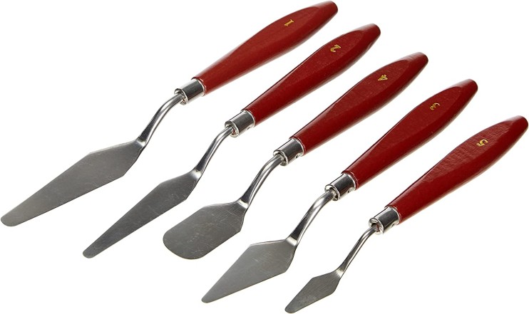 Набор мастихинов "Kreul" 5 штук в блистере