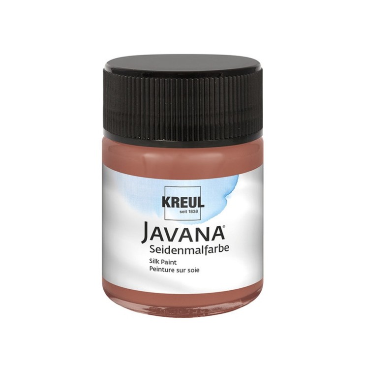 Краска растекающаяся по шелку Kreul "Javana Seidenmalfarbe" 50 мл, каштановый