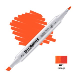 Маркер двусторонний Sketchmarker "Classic" O41 Оранжевый