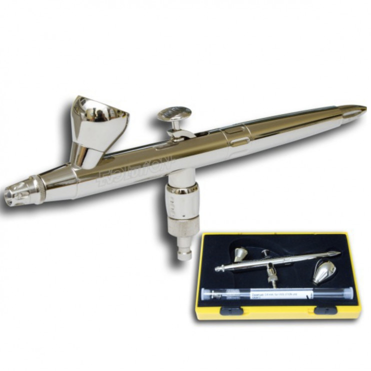 Аэрограф Harder & Steenbeck "Evolution Silverline fPc" 0.15мм/0.4мм (126103)