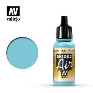 Краска для аэрографии "Model Air" цвет 71.317 (AII SV. Gol Light Blue)