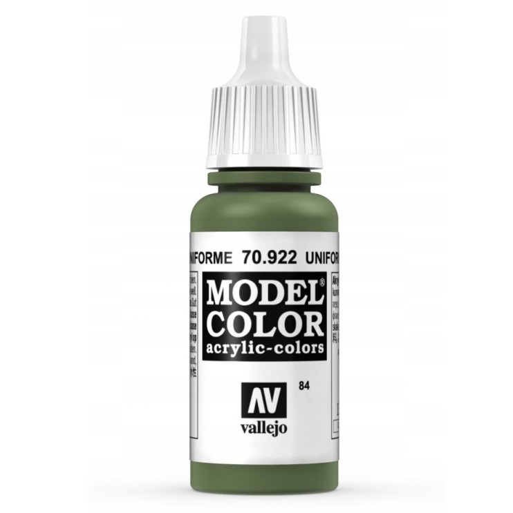 Краска для моделизма Vallejo "Model Color" 70.922 (Uniform Green), 17мл