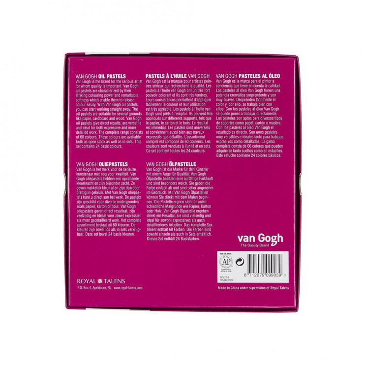 Набор масляной пастели "Van Gogh" 24 цвета