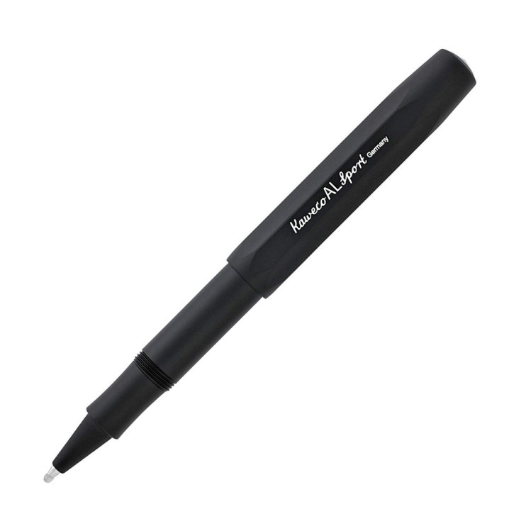 Ручка-роллер Kaweco "AL Sport" F (0,7мм), Black (10000713)