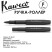 Ручка-роллер Kaweco "AL Sport" F (0,7мм), Black (10000713)