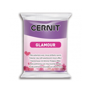 Полимерный моделин Cernit "Glamour" #900 фиолетовый, 56гр.
