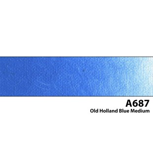 Акрил художественный "Old Holland" A687 Old Holland Blue Medium (Синий сред. Старая Голландия), 60мл