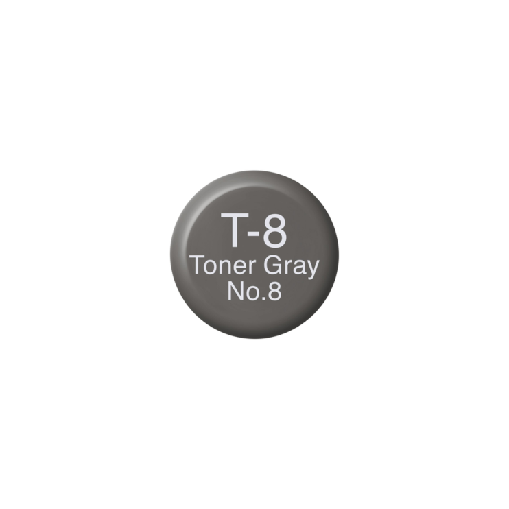Спиртовые чернила Copic "INK" T8 Toner Grey #8 (12мл)