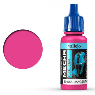 Краска для сборных моделей Vallejo "Mecha Color" 69.056 Magenta Fluorescent