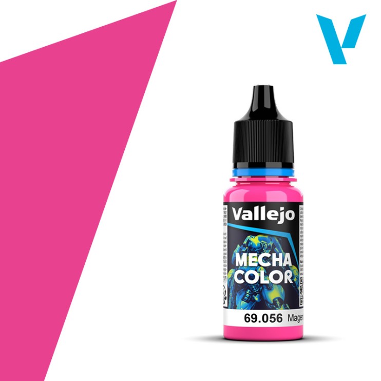 Акриловая краска Vallejo "Mecha Color" 69.056 Magenta Fluorescent