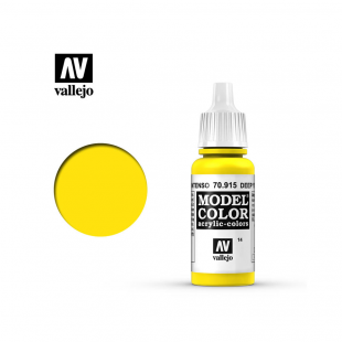 Краска для моделизма Vallejo "Model Color" 70.915 Deep Yellow