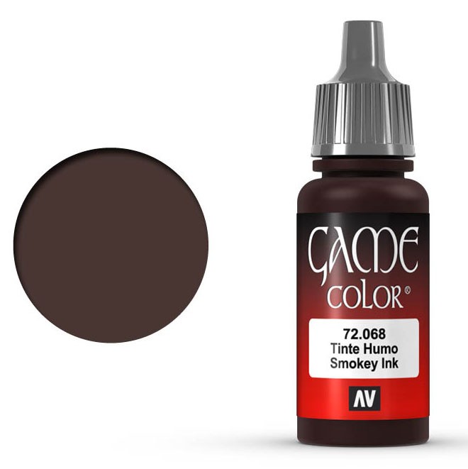 Краска акриловая для моделизма Vallejo "Game Color" 72.068 Smokey Ink