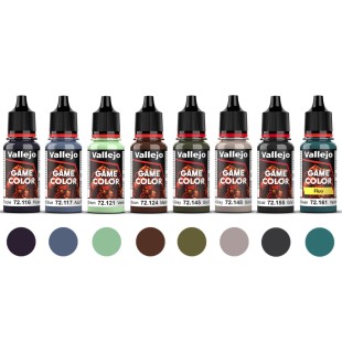 Набор красок для моделизма Vallejo "Game Color" №7 Combination, 8 цветов