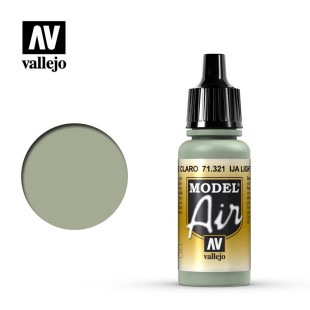 Краска для аэрографии "Model Air" цвет 71.321 (IJA Light Grey Green)
