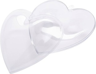 Сердце пластик 10см (Schiller)