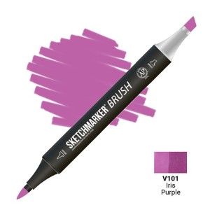 Маркер SketchMarker "Brush" V101 Фиолетовый ирис