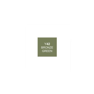 Маркер Touch Twin "Brush" цвет Y42 (зеленый бронзовый)