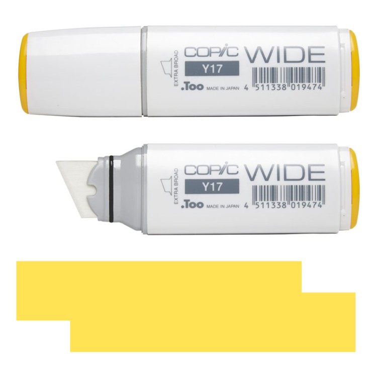 Маркер широкий Copic "Wide" Y17 Golden Yellow