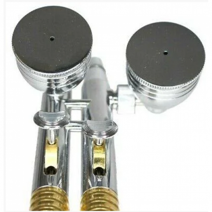 Аэрограф двойной Harder & Steenbeck "Evolution CRPLUS twin" 0,4 и 0,6мм (126304)