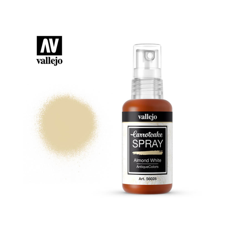 Краска для скрапбукинга Vallejo "CarrotCake" 56.028 Almond White /спрей