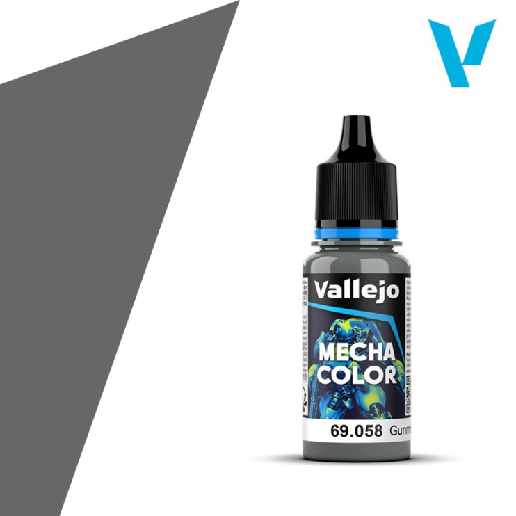 Акриловая краска Vallejo "Mecha Color" 69.058 Gunmetal